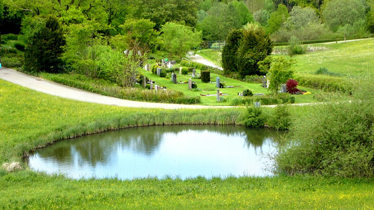 Friedhof in Biberach von Landschaftsarchitekt Herrn Prof. Günther Grzimek